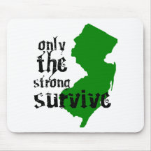 Only The Strong Survive Mouse Pad