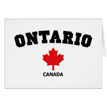 Ontario Block Greeting Cards