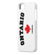 Ontario Block iPhone 5 Covers
