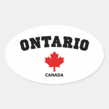 Ontario Block Sticker