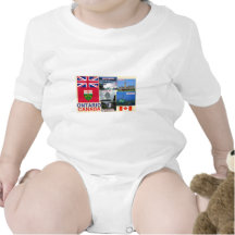 Ontario Canada Baby Bodysuit