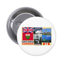 Ontario Canada Buttons