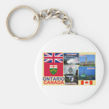 Ontario Canada Key Chains