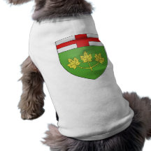 Ontario, Canada Tee-shirts Pour Chien