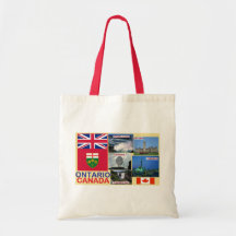 Ontario Canada Tote Bags