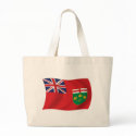 Ontario Flag Tote Bag