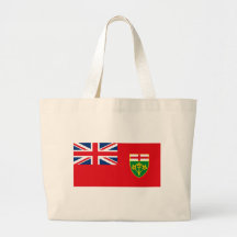 Ontario Flag Tote Bag