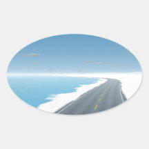 OnTheRoadAgain - Ice Road Sticker