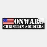 Onward Christian Soldiers Bumper Sticker