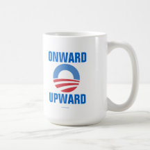 Onward Upward Obama Mug