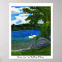 Onway Lake View Poster by Maria Williams posters
