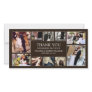 ONYX COLLAGE | WEDDING THANK YOU CARD CUSTOM PHOTO CARD