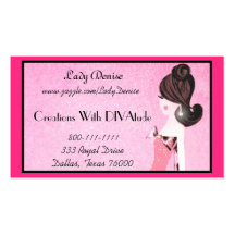 OOH LA LA!  Busineness Cards Business Card Template