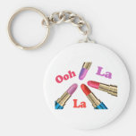 Ooh La La Luscious Lipstick Key Chains