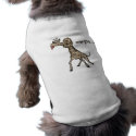 Oops... Giraffe pet clothing
