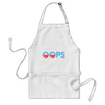 Oops Obama Mistake Aprons