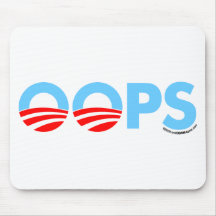 Oops Obama Mistake Mousepads
