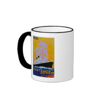 Oostende Dover Vintage PosterEurope Mugs