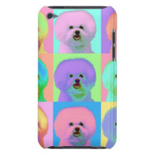 Op Art - Bichon Frise iPod Case-Mate Case