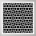 Op Art Spots and Spheres - Black and White