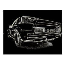 Opel Ascona i400 Postcards