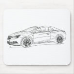 Opel Cascada 2013 tapis de souris