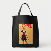Opel - Vintage Bicycle Poster Art ( 1900 ) Tote Bag