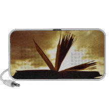 Open Book and Sunset Photograph Mini Speakers