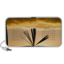 Open Book and Sunset Photograph Speakers