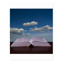 open book post cards