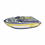 Open Bow Boat embroidered shirts
