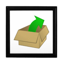 Open Box Keepsake Box