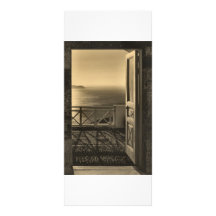 Open door-Retro Rack Card