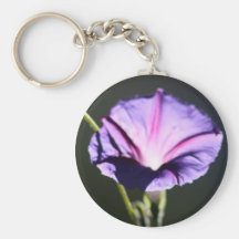 "Open Glory" Morning Glory Photography Key Chain