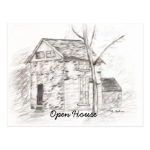 Open House Cards Postcard
