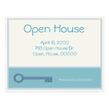 Open House Post Cards