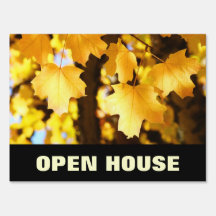 OPEN HOUSE yard signs Realtors Real Estate signs
