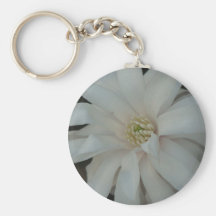 Open Magnolia Centennial Bloom Key Chain