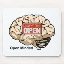 Open Minded Mouse Pad
