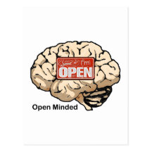 Open Minded Postcard