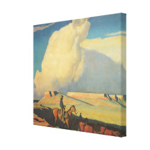 Open Range by Maynard Dixon Canvas Prints