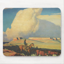 Open Range by Maynard Dixon Mousepad