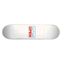 Open Sign Skateboards