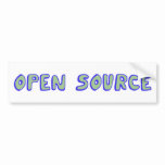 Open Source bumper stickers