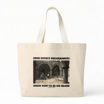 Open Source Programmers Know How To Be On Guard Bags