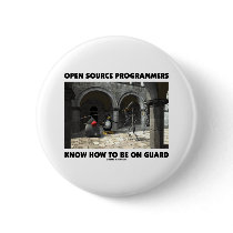 Open Source Programmers Know How To Be On Guard