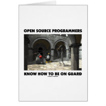Open Source Programmers Know How To Be On Guard