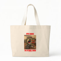 Open Source The Future Is Now (Duke) Tote Bag