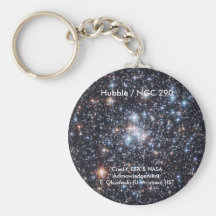 Open Star Cluster / NGC 290 Key Chain
