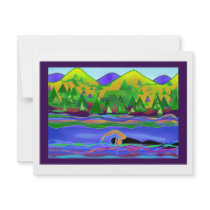 Open Water Solo Personalized Announcement